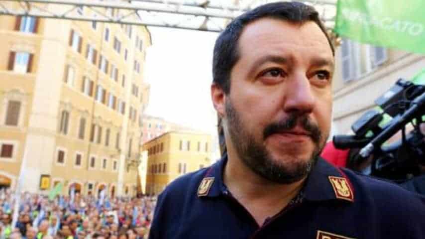 Il ministro dell’interno Matteo Salvini. Foto: ANSA