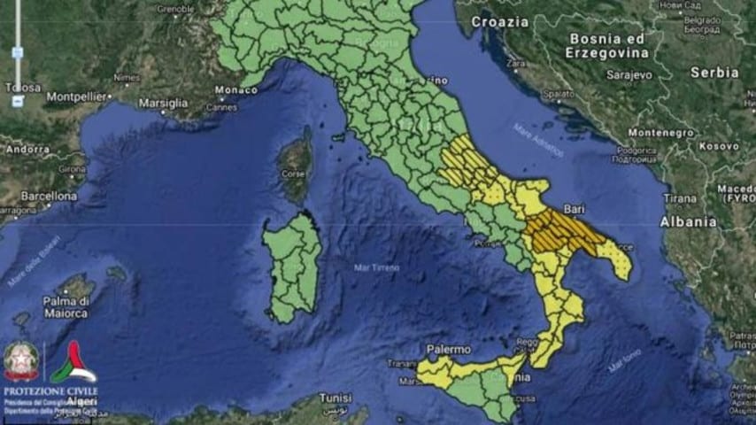 Meteo, Nord e Centro vittime del freddo. Allerta della Protezione civile al Sud