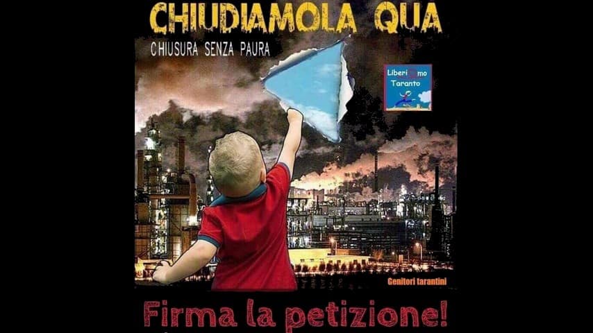 petizione “Chiudiamola qua"