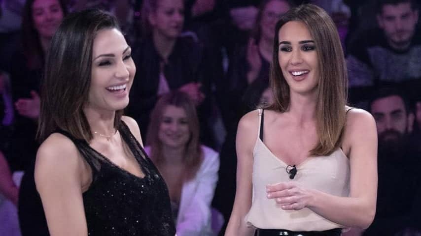 Anna Tatangelo e Silvia Toffanin. Fonte: Verissimo/Facebook