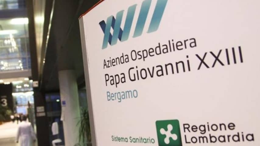 Giuseppe è stato ricoverato presso l'ospedale Papa Giovanni XXIII di Bergamo