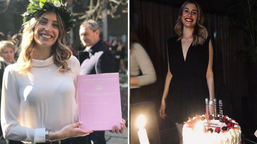 Le foto della laurea di Valentina