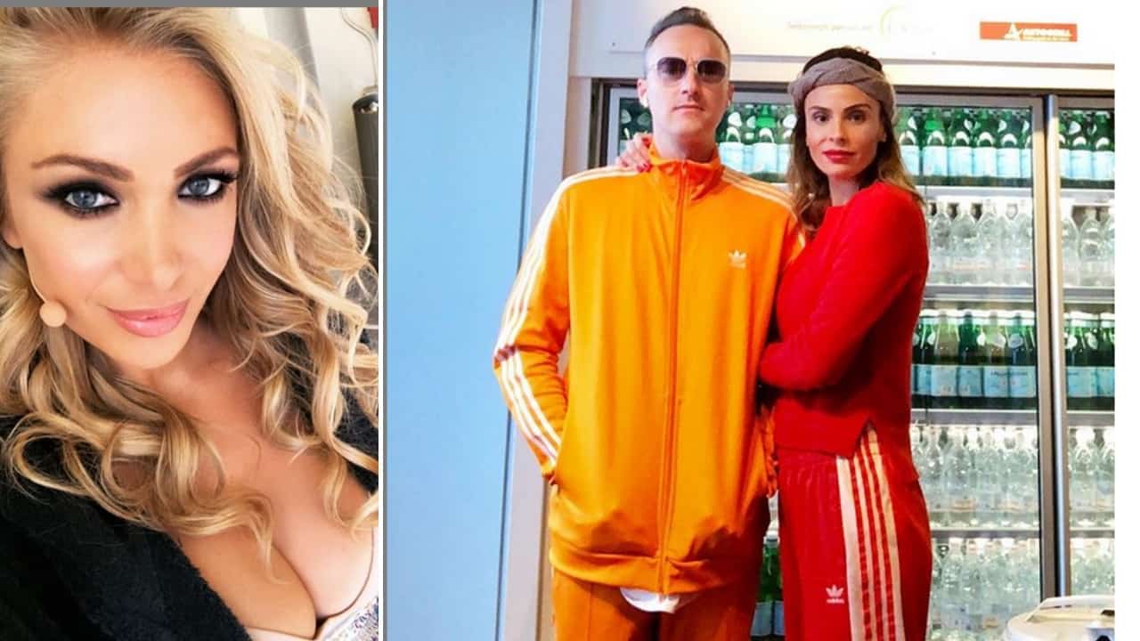 Lite in un ristorante tra Lady Facchinetti e la Bonas