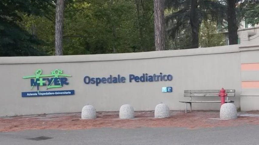L'ospedale pediatrico Meyer di Firenze. Credits_ ANSA