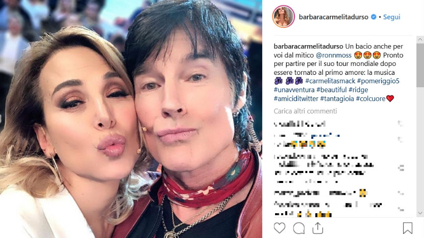 Ronn Moss e Barbara d'Urso