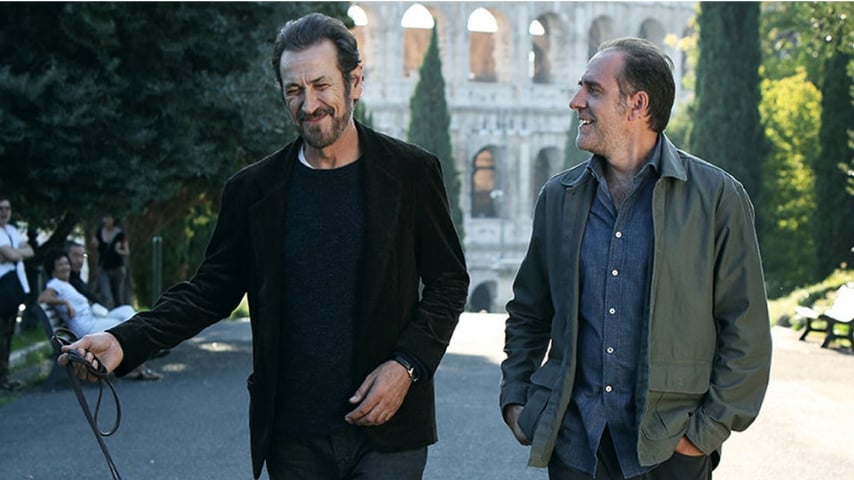 Marco Giallini e Valerio Mastroandrea