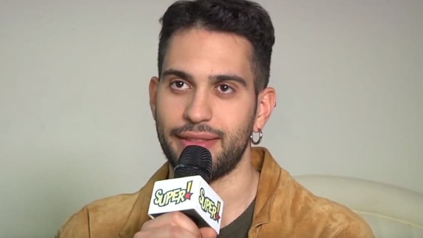 Mhamood mentre rilascia un'intervista