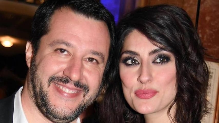 Matteo Salvini e Elisa Isoardi