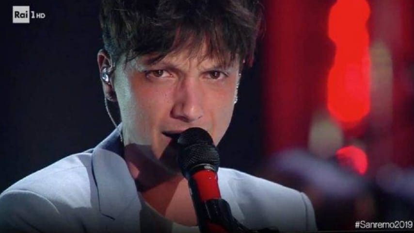 Ultimo in esibizione al Festival di Sanremo