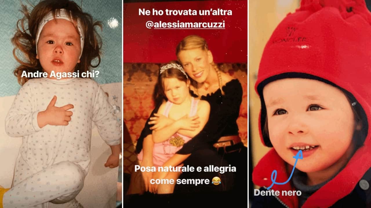 Aurora Ramazzotti bambina