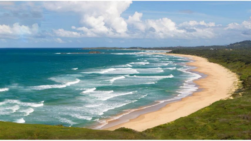 Woolgoolga beach