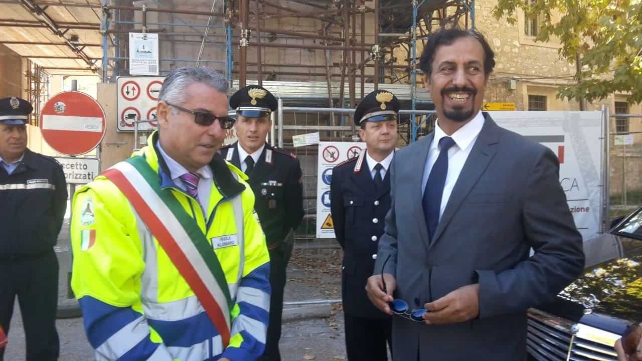 L'ambasciatore del Kuwait a Norcia