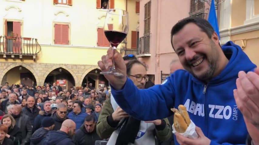 salvini abruzzo