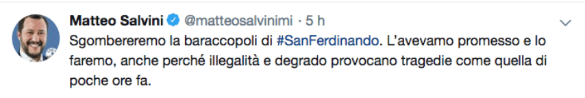 salvini san ferdinando