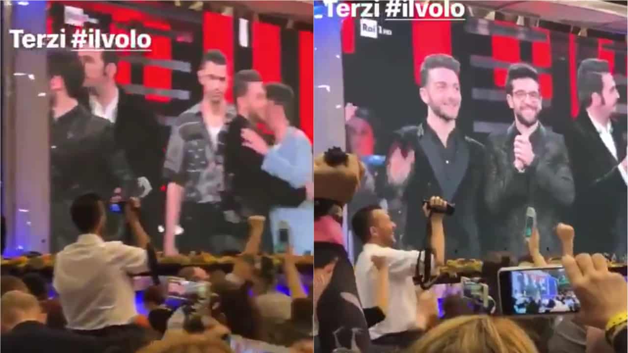 Sanremo, la sala stampa contro Il Volo e Facchinetti replica: "Idioti"