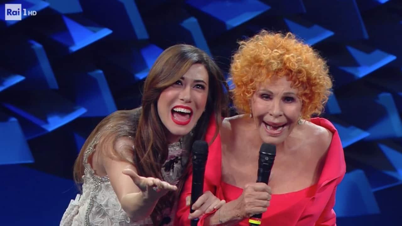 Ornella Vanoni e Virginia Raffaele