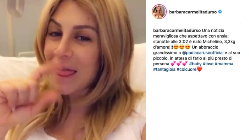 Il post di Barbara D'Urso su Instagram