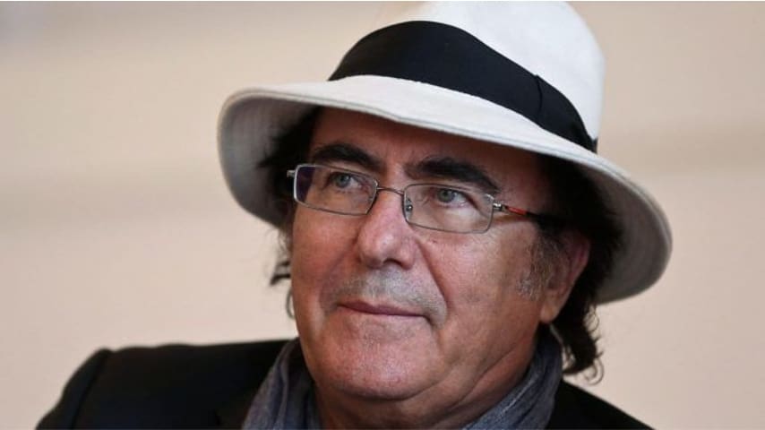 Al Bano con panama bianco