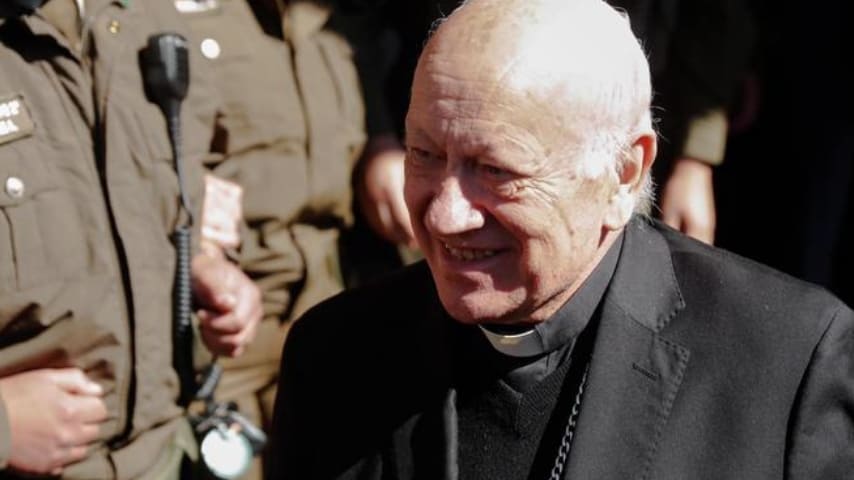 Il cardinale Ricardo Ezzati Andrello