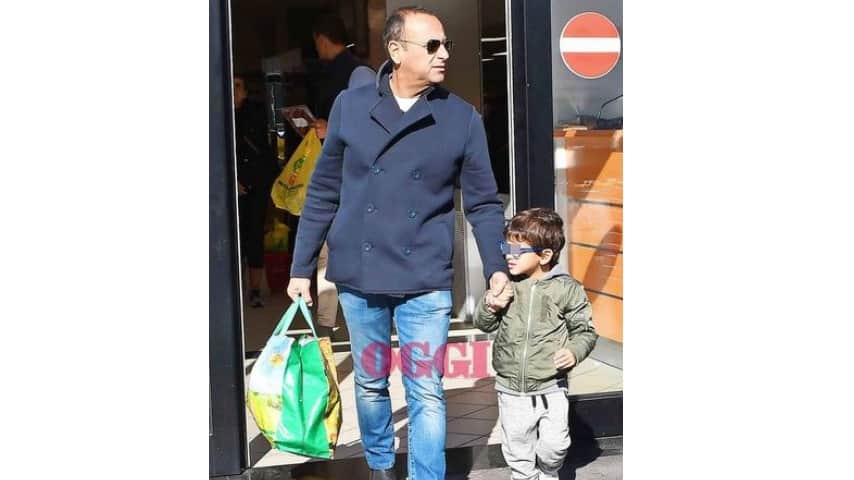 Carlo Conti e il rapporto con suo figlio