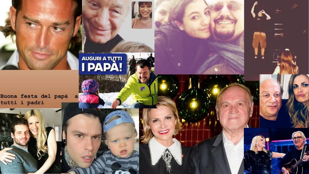 tanti auguri vip per la festa del papà