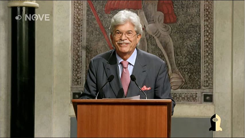 Antonio Razzi durante una puntata de I razzi vostri