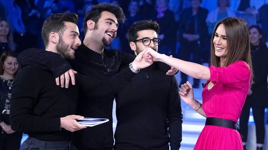 il volo e Silvia Toffanin