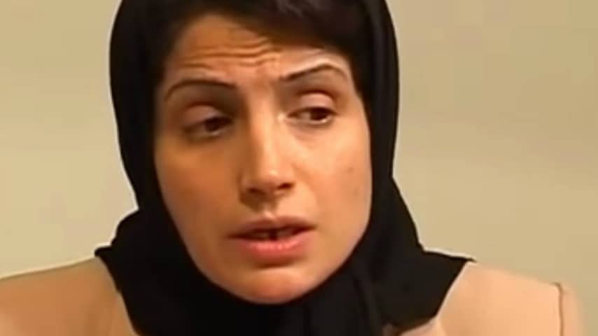 avvocatessa iraniana nasrin sotoudeh in aula