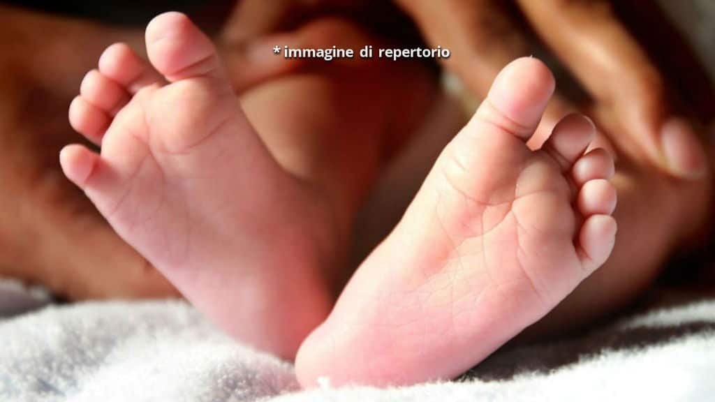 Piedi di neonato