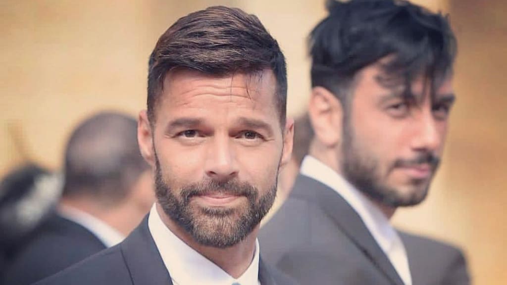 Ricky Martin ad un matrimonio, foto di Instagram