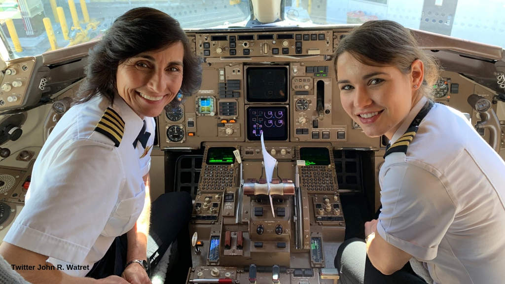 Wendy e Kelly Rexon: madre e figlia piloti di aeroplani