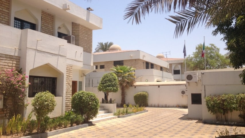 Ambasciata italiana Abu Dhabi. Fonte: Sito Ambasciata d'Italia Abu Dhabi