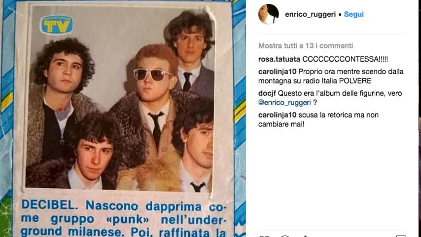 Enrico Ruggeri e i Decibel