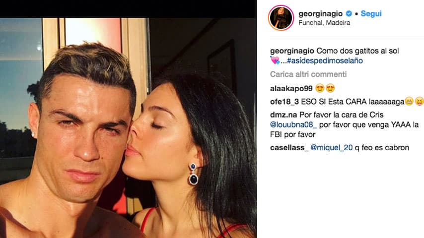 Georgina e Cristiano