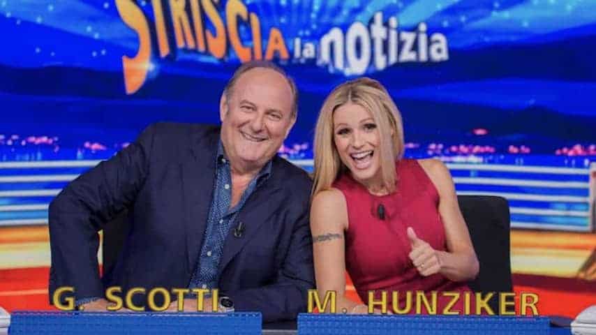 Gerry Scotti e Michelle Hunziker tornano a condurre Striscia la Notizia su Canale 5