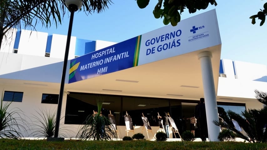 L'Ospedale Materno Infantile di Goiânia. Immagine: Sito della Segreteria dello Stato di Goiás per la salute 