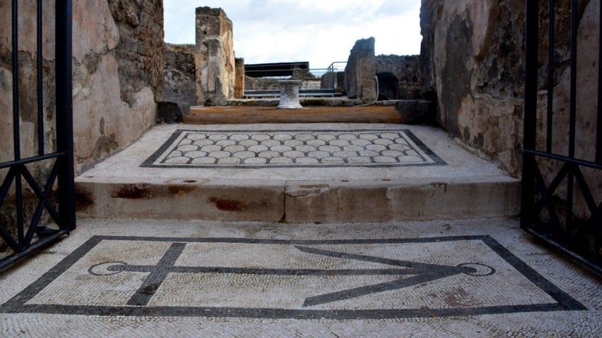 La Domus dell'Ancora. Immagine: Sito dell'Area Archeologica di Pompei