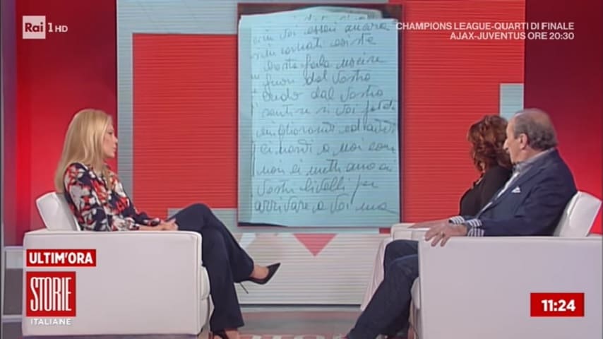 Le lettere del figlio Alessio Gatti