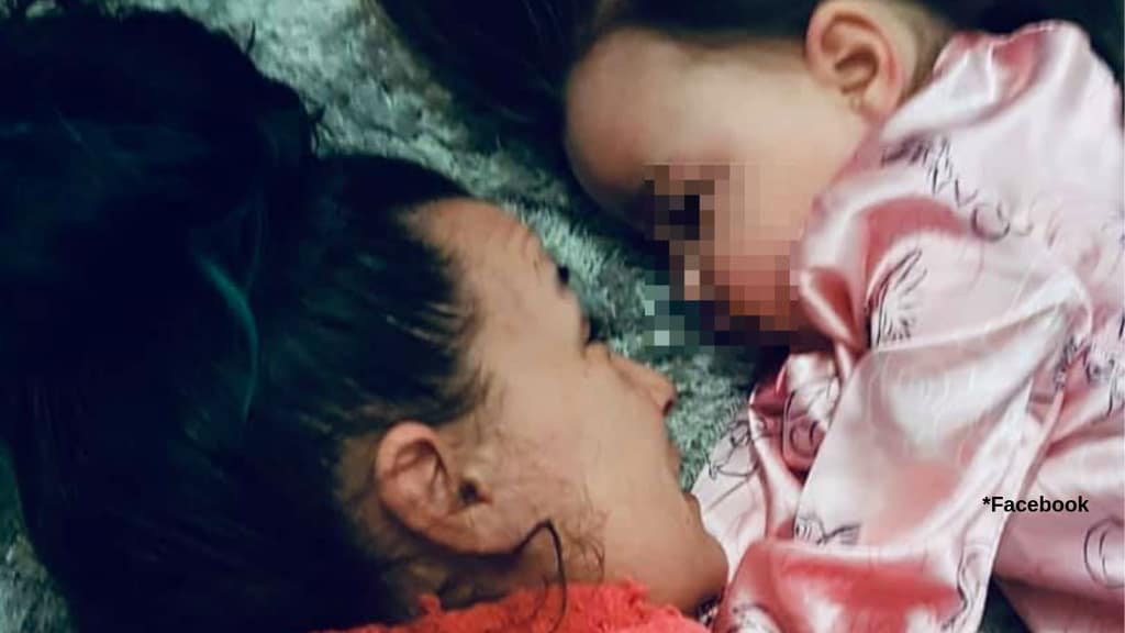 Mirryn e la mamma Vicky (Foto Facebook)