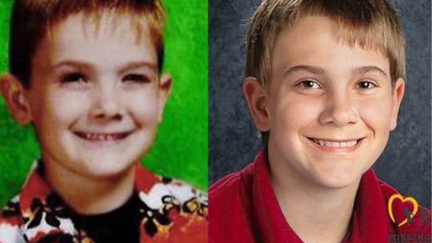 Timmothy, scomparso 8 anni fa, e un'immagine in età avanzata che mostra come potrebbe apparire all'età di 13 anni. (Foto: Dipartimento di polizia di Aurora/National Center for Missing and Exploited Children)