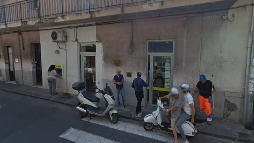 Ufficio postale di Ficarazzi. Immagine: Google Maps