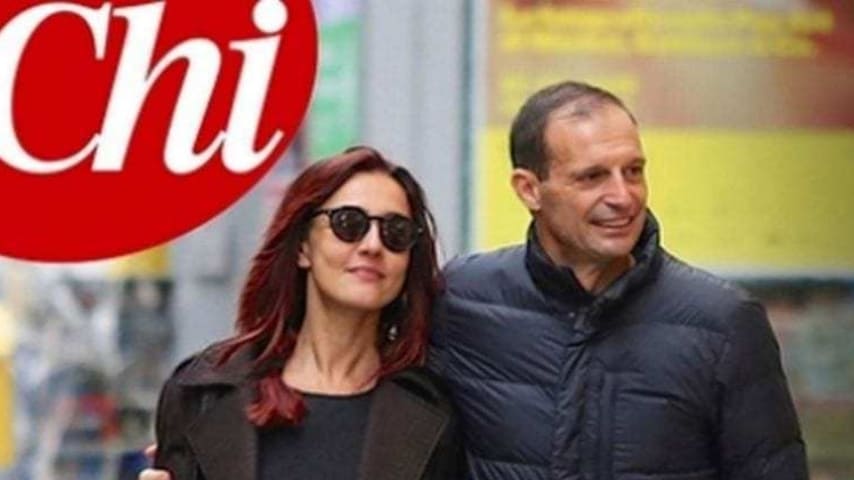 Angiolini e Allegri. Foto: Chi