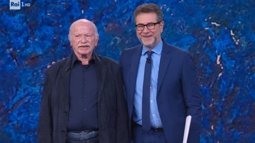 Gino Paoli con Fabio Fazio