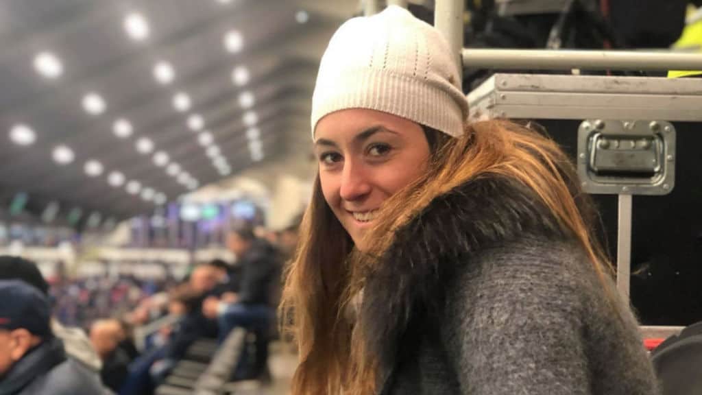 sofia goggia allo stadio