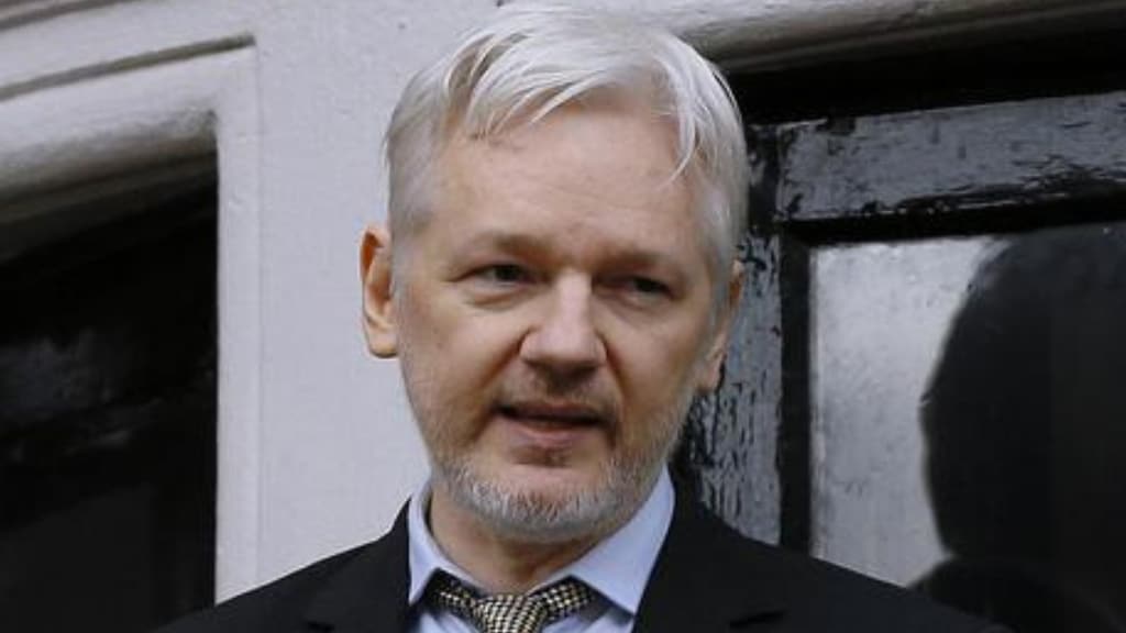 julian assange, primo piano