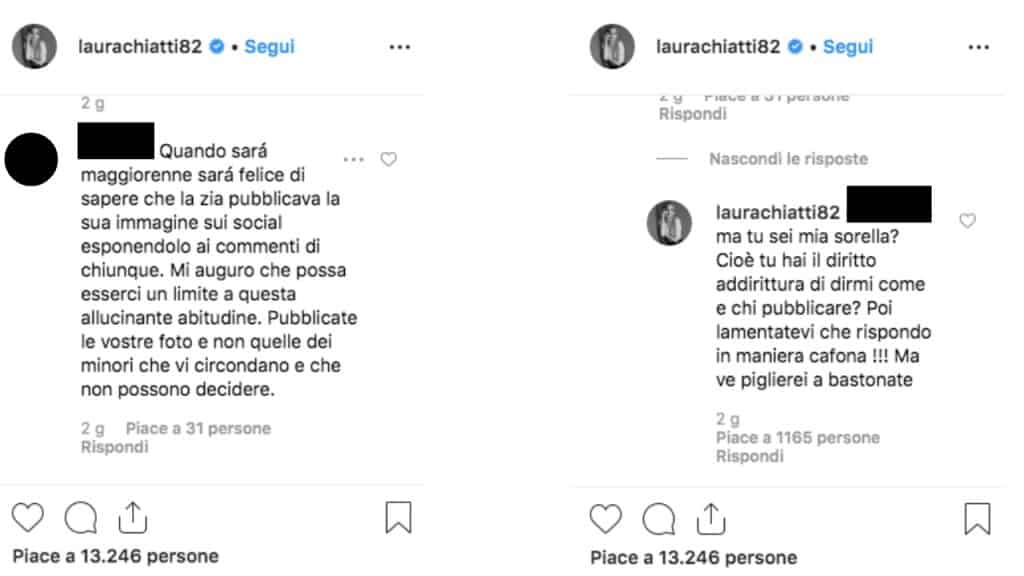 post instagram di laura chiatti