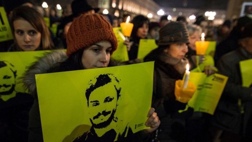 Manifestazione per Giulio Regeni