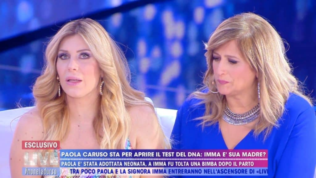 paola caruso e la madre imma