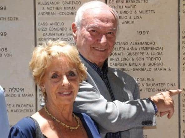 Piero Angela e Margherita Pastore. Foto: Gente