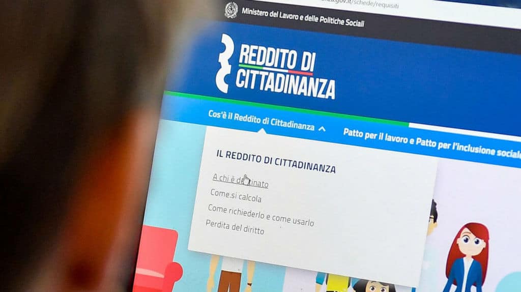 reddito di cittadinanza